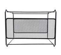 Ujjdwiurgh Boîte de rangement A4 en maille métallique pour dossiers suspendus pour bureau et maison