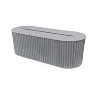 Ujjdwiurgh BoîTe de Rangement de Carte de Prise, Organisateur de de Câble, BoîTier de Prise, Routeur WiFi sans, Ligne de DonnéEs de Bureau, éTagèRe de Support de Prise, Bleu