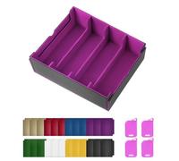 Ujjdwiurgh Boîte de Rangement de Cartes de Mise à Niveau, Étui de TCG, Convient à Plus de 2400 Cartes à Pochette pour, TCG, Cartes à Collectionner, Cartes de Sport A