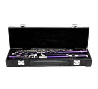 Ujjdwiurgh Boîte de Rangement Portable et pour Flûte Étui en Cuir pour Flûte Étui pour Flûte 16 Trous