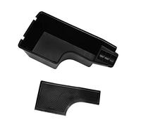 Ujjdwiurgh Boîte de rangement pour accoudoir de console centrale de voiture Rise Raize 2019-2021 avec tapis en caoutchouc