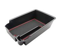 Ujjdwiurgh Boîte de rangement pour console centrale de voiture avec tapis en caoutchouc pour X3 G01 X4 G02 2018-2021