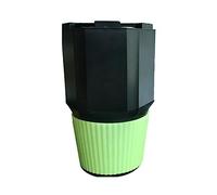 Ujjdwiurgh Boîte de rangement pour pièces de monnaie de voiture - Grande capacité