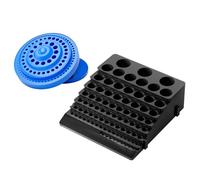 Ujjdwiurgh Boîte de Rangement pour Porte-Embouts à 85 Trous, Mandrin, Perceuse, Établi, Tournevis, Porte-Embout, Tête de Perceuse, Étui de Rangement, Noir