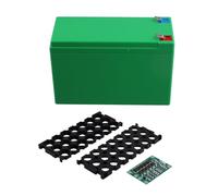 Ujjdwiurgh Boîte de Stockage de Batterie au Lithium 12 V 18650, Packs de Bricolage, Boîtier 3S40A, Support de Coque de Batterie ABS