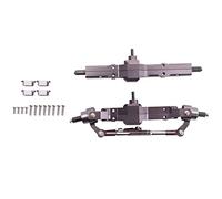 Ujjdwiurgh BoîTe de Vitesses D'Essieu de Pont et en MéTal pour C14 C24 C34 C44 B14 B24 1/16 Accessoires de PièCes de Mise à Niveau de Camion de Voiture TéLéCommande