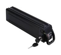 Ujjdwiurgh Boîtier de Batterie pour Vélo Électrique E Bike 18650 48 V, Boîtier Vide en Aluminium Silver Fish Ebike, Accessoires