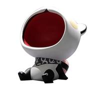 Ujjdwiurgh Bol à Clés de Chat Drôle pour Table D'Entrée, Plat à Bonbons pour Chat à Grande Bouche, Statue de Chat Mignon, Rangement D'Ornement pour Table D'Entrée, et Facile à Utiliser 16 X 18 cm B