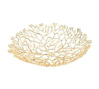 Ujjdwiurgh Bol à Fruits en Métal Ornements Maison Table Basse Table à Manger Panier de Fruits Modèle Chambre Hôtel Artisanat Décoratif Souple Facile à Utiliser