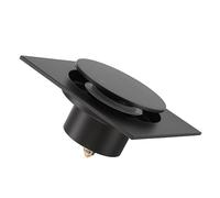 Ujjdwiurgh Bonde de douche carrée anti-odeur avec fonction Up