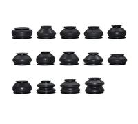 Ujjdwiurgh Boot de Botte de Tir Set-14pcs Boot de Tir de Tir, Capuchon de Poussière en Caoutchouc, Kit de Remplacement de Botte de Joint à Balle pour la Plupart des Véhicules