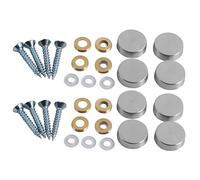 Ujjdwiurgh Bouchon à Vis en Acier Inoxydable de 16 Mm (8 PièCes)