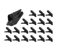 Ujjdwiurgh Boucle de Corde Multifonctionnelle Renforcée pour D'Extérieur, Clip de Fixation pour, Coupe-Vent et Étanche