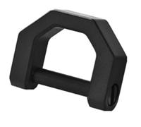 Ujjdwiurgh Boucle porte-clés en alliage de titane Mini boucle de voiture Boucle extérieure Boucle fer à cheval S