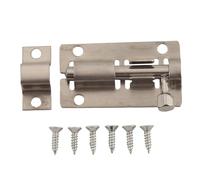 Ujjdwiurgh Boulon de glissiere de verrouillage de porte pour la salle de, Toilette, Cabanon,Chambre,Loquet a accrochage de meubles Facile a ajuster