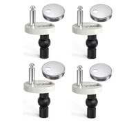 Ujjdwiurgh Boulons de Fixation des Sièges de Toilette Vis de Fixation de Siège de Toilette Kit de Remplacement Du Siège de Toilette