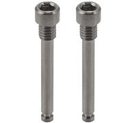 Ujjdwiurgh Boulons en titane pour plaquette de frein à disque de vélo, vis filetées pour étriers à disque hydraulique XT R XT