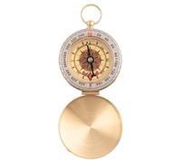 Ujjdwiurgh Boussole/Astrolabe au Style de Montre de Poche Couleur Laiton