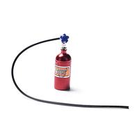 Ujjdwiurgh Bouteille D'Azote NOS en MéTal Simulé pour Le DéFenseur de Voiture sur RC au 1/10 RC D90 D110 TRX4 Scx10 90046, Rouge