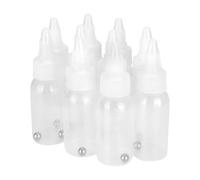 Ujjdwiurgh Bouteille de Peinture, Bouteilles Peinture Vides 30 Ml, pour le Stockage des Pots Peinture, Bouteilles Mélange de Peinture pour Aérographe, Bouteilles de Retouche de Peinture Vides