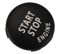 Ujjdwiurgh Bouton De Démarrage Bouton D'Arrêt Bouton du Moteur Couvercle du Commutateur D'Allumage Remplacement pour X1 X3 X5 X6 Z4 Série 1 3 5 (E87, E90 / E91 / E92 / E93, E60) (Noir)