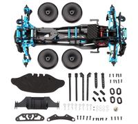 Ujjdwiurgh Bricolage RC Voiture Center Drive Drift Racing Cadre 1/10 D5S RC Voiture Cadre en Fiber de KIT de Bricolage Modèle de Course à Grande Vitesse