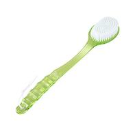 Ujjdwiurgh Brosse de bain avec une longue poignee pour le corps Brosse de bain Brosse de douche Masseur de dos Aide d'handicape - vert