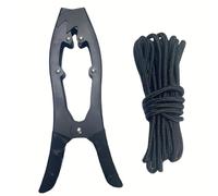 Ujjdwiurgh Brosse de kayak avec paracorde de 5 m - Poignée d'ancrage pour canoë flotteur pour bateau de pêche et kayak