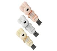 Ujjdwiurgh Brosse de nettoyage pour couvercles de tasses, ensemble de brosses de nettoyage portables, convient pour les couvercles de tasses avec des espaces étroits entre les tasses