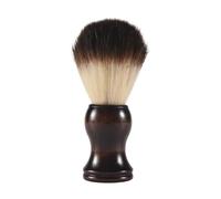 Ujjdwiurgh Brosse de Rasage Rasage PoignéE en Bois Barbe Appareil de Nettoyage de Haute Qualité Pro Salon Outil SéCurité Rasoir Brosse