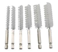 Ujjdwiurgh Brosse Métallique 8-19 mm Machinerie de Nettoyage de Nettoyage en Nylon 1/4 Pouce Nettoyage de Perceuse