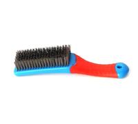 Ujjdwiurgh Brosse Métallique Professionnelle pour, Ne Perd Pas Poils, Brosse en Acier Métallique, Brunissage, Élimination de la Rouille, Brosse de Nettoyage Polyvalente