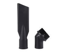 Ujjdwiurgh Brosse ronde et buse plate pour aspirateur industriel 44 mm Accessoires pour aspirateur industriel