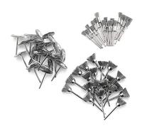 Ujjdwiurgh Brosse rotative en acier pour 60 pièces de 3 mm avec tige métallique - Mini perceuse - Outil rotatif pour polissage de la rouille du métal