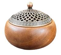 Ujjdwiurgh Brûleur à bois pour cônes et bobines, méditation, yoga, décoration d'intérieur