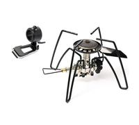 Ujjdwiurgh Brûleur Simple, Réservoir Cb, Groupe, Camping, Poêle Modulant, Poêle à Cassette Monobloc, avec Dispositif Auxiliaire D'Allumage