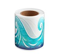 Ujjdwiurgh Bulletin Board Border Sticker Classroom Blackboard Bulletin Board Papier DéCoratif Garniture de Bordure Auto-AdhéSive