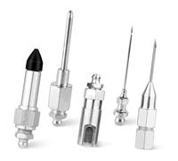 Ujjdwiurgh Buse d'aiguille à graisse - Distributeur d'outils - Joint en caoutchouc - Embout de pistolet à graisse - Pour kit de raccords difficiles d'accès