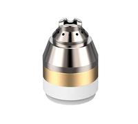 Ujjdwiurgh Buse de coupe plasma P80 de rechange pour torche de coupe en cuivre, manchon de protection pour soudage, couvercle de coupe, blanc