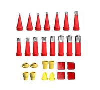 Ujjdwiurgh Buse de mastic pour collage en verre - Buse en acier inoxydable - Buse universelle intégrée en caoutchouc - Applicateur de buse de calfeutrage réutilisable