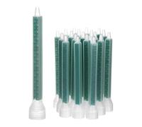 Ujjdwiurgh Buse de Mélange Époxy 24 Éléments, Embout de Buse de Mélange Statique pour Cartouches Adhésives 20 Pièces