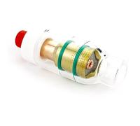 Ujjdwiurgh Buse de Verre pour Lentille de Gaz TIG pour Soudage TIG Adaptée à la Torche WP26 17 18 2,4 mm