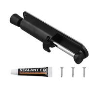 Ujjdwiurgh Butée de porte à ressort à levier à pied - Butée de porte télescopique - Position réglable - Support de verrouillage de porte