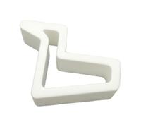 Ujjdwiurgh Butée de porte antidérapante robuste pour fenêtre et porte pour la maison, le bureau, la salle de bain, la cuisine - Blanc