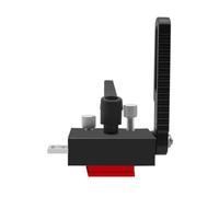 Ujjdwiurgh Butée D'Onglet en T pour le Travail Du Bois Type 75 Bloc D'Arrêt D'Onglet Réglable Manuellement en Alliage D'Aluminium Limiteur de Travail Du Bois B