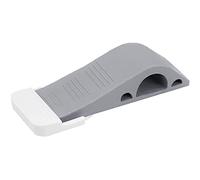 Ujjdwiurgh Butées de porte - Lot de 1 cale de porte en caoutchouc pour moquette, bois dur, béton et carrelage - Accessoires de bricolage - Gris