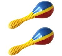 Ujjdwiurgh C Maracas pour Enfants - 1 Paire de Maracitos, Les Premiers Instruments pour Enfants Faciles à Utiliser