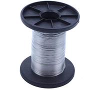 Ujjdwiurgh Câble de Dur Simple de Pain de D'Acier Inoxydable de 30M 304, 0.3Mm