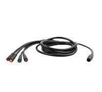 Ujjdwiurgh Câble de Vélo Électrique 1 à 4 Faisceau de Câbles Câble Principal Connecteur Étanche pour Vélo Électrique Accélérateur LCD Frein