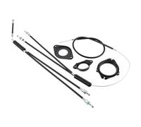 Ujjdwiurgh Câbles de frein avant + arrière (supérieur + bas) avec kit de rotor rotatif, pour systèmes gyroscopiques et vélos de 20 pouces